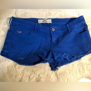 Hollister Jean Shorts Blue Size 9 W 29
